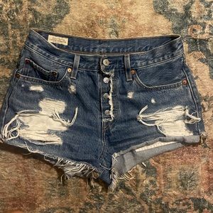 Levi denim shorts